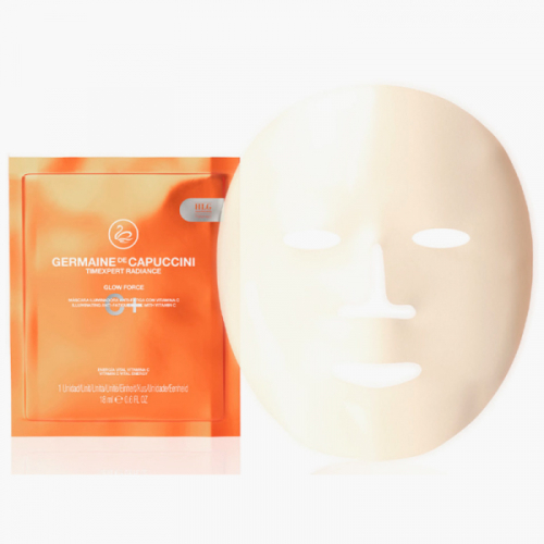 Маска с Витамином С (тканевая) Glow Force Illuminating Anti-Fatigue Mask TimExpert Radiance C Germai