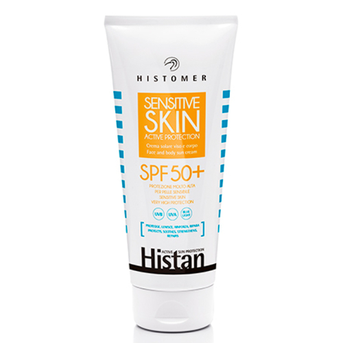 Солнцезащитный крем SPF 50+ для чувствительной кожи лица и тела Histan HISTOMER (Хистомер) 200 мл